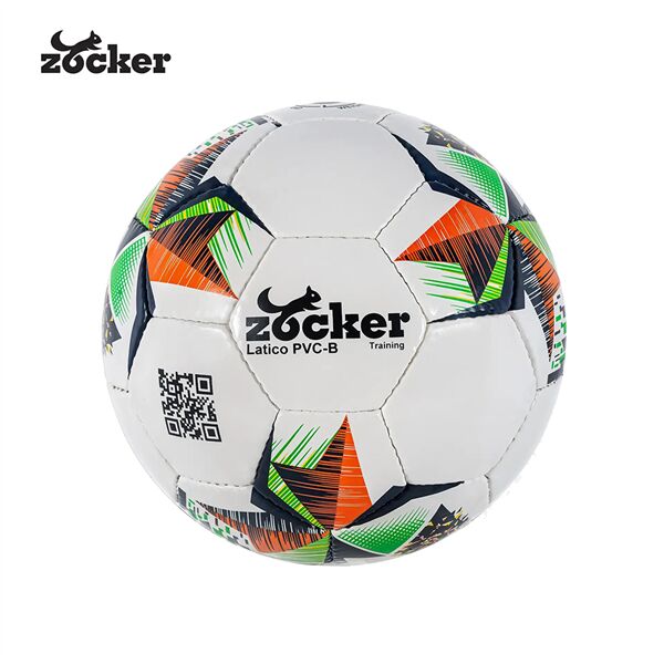 Quả bóng đá tập luyện Size 5 Zocker Latico da PVC bóng (PVC-B)